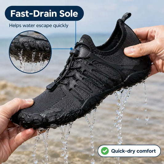 Medic Grip - Light Orthopedic Pain-Relief & Anti-Sweat Barefoot Shoe (Unisex)