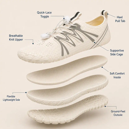 Physio Pro - Orthopedic Pain-Free & Anti-Slip Barefoot Shoe (Unisex)